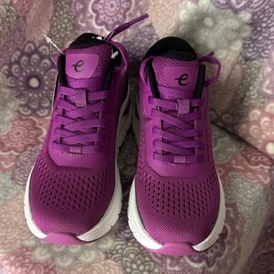 Women's Easy Spirit Purple Athletic Shoes